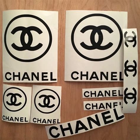 Amazon.com: Chanel Stickers Logo Decal.